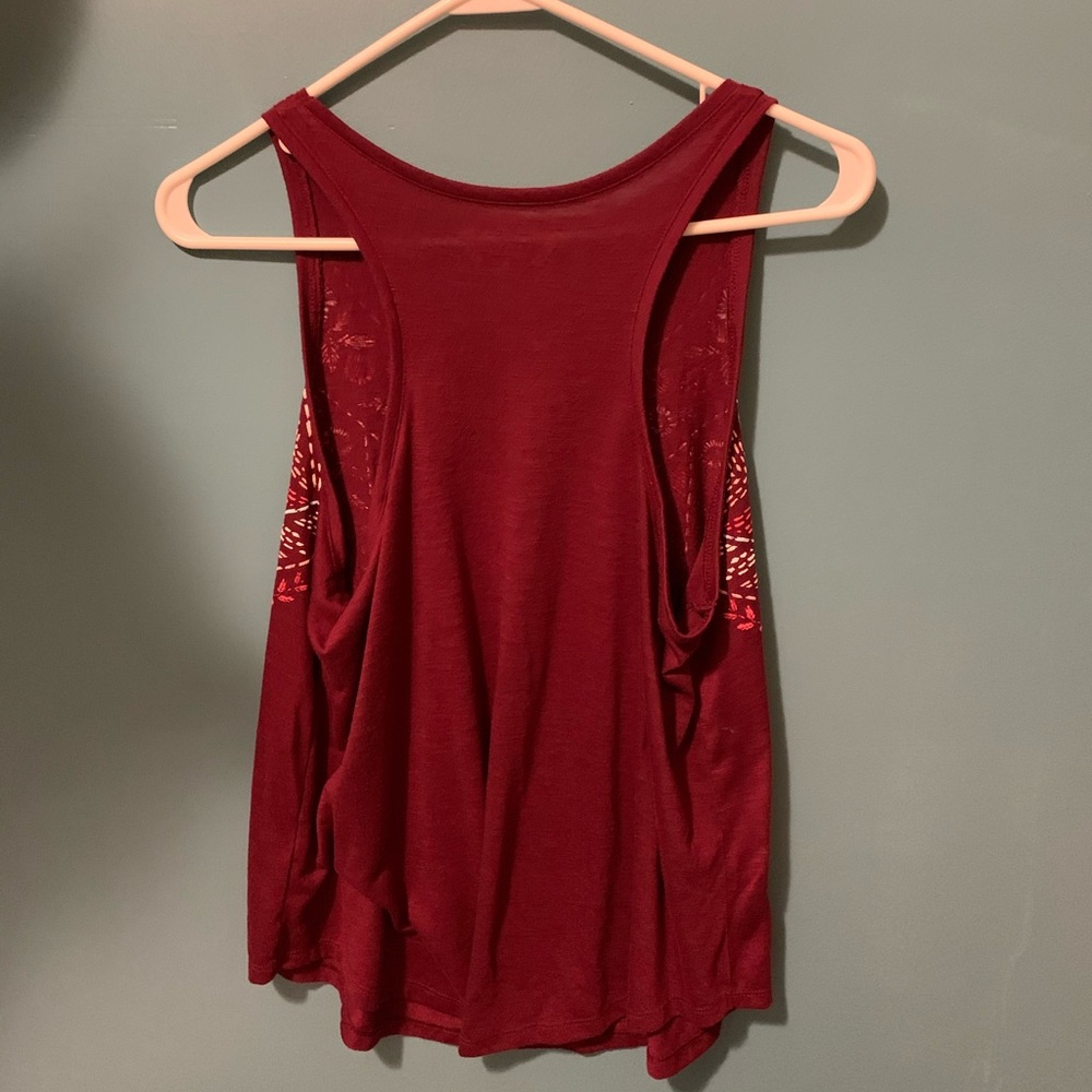 Embroidered Muscle Tank - Picture 2 of 2